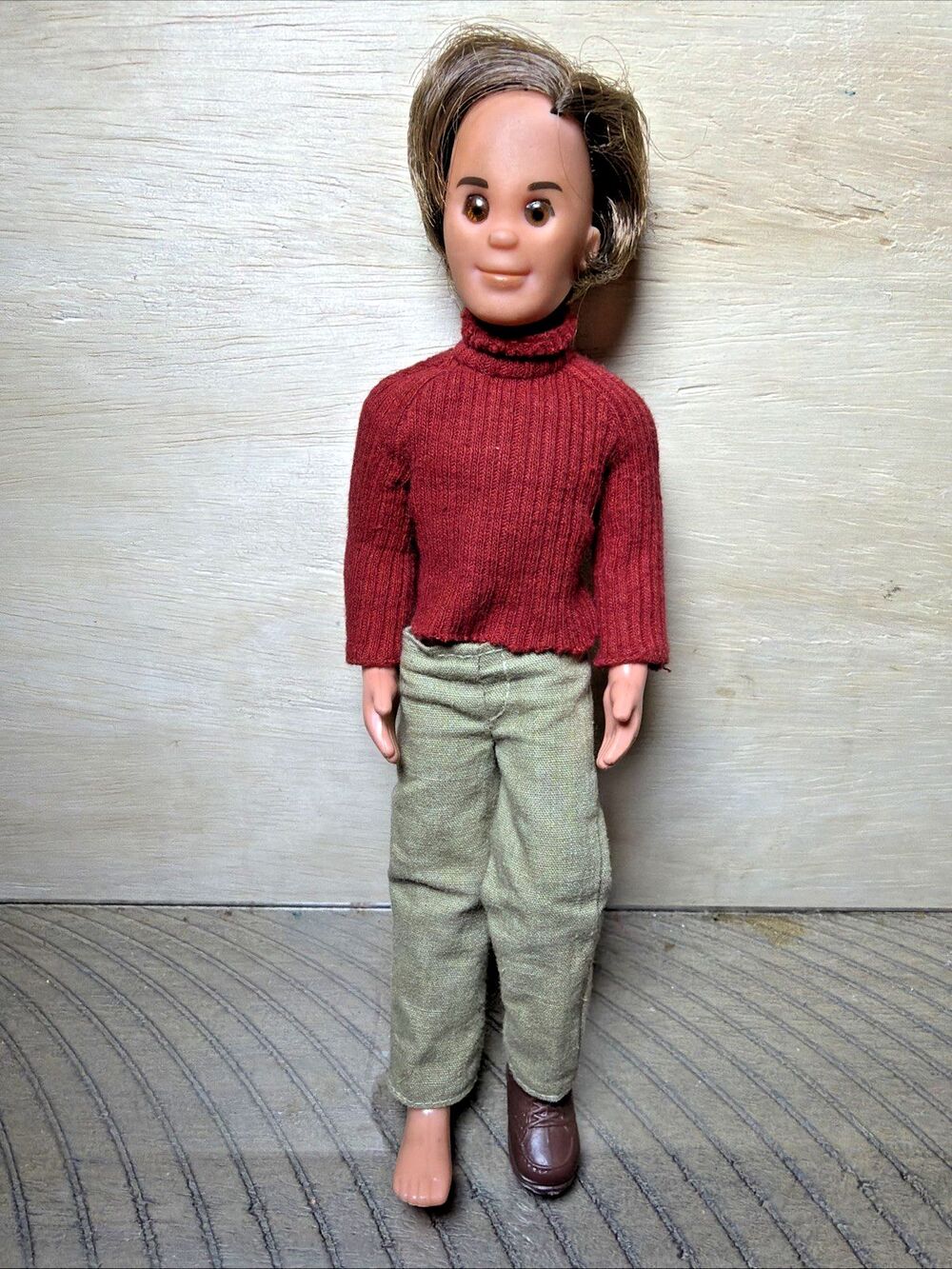 mattel sunshine family dad steve doll 1973 Articulated rooted Hair Vtg Barbie